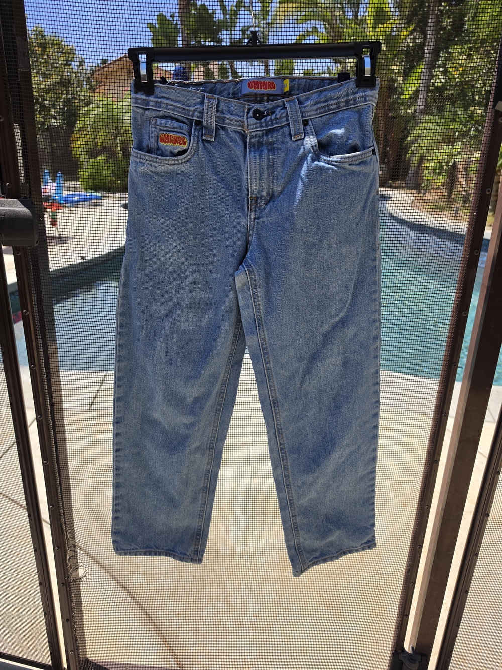 Empyre Boy's Adjustable Light Blue Relaxed Denim Jeans